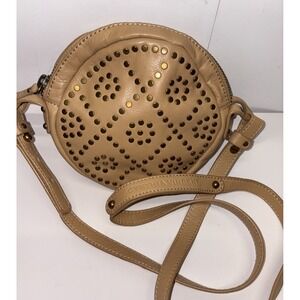 Twelfth Street‎ By Cynthia Vincent Round Leather Crossbody Purse